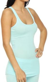 PJ Salvage Rayon Basics Racerback Top (IRAYTK) XL/Aqua