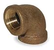Industrial Grade 2CFJ4 Elbow, 90 Deg, 3 In, Red Brass