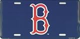 Boston Red Sox "B" Front Novelty License Plate 6x12
