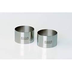 Kaiser 645766 Piccantini Dessert- und Speiseringe "Ring", 2er Set, 10 cm