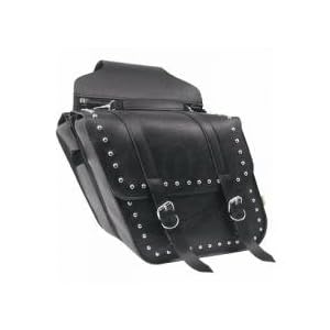 WILLIE & MAX STANDARD STUDDED SLANT SADDLEBAG #SB702 SB702