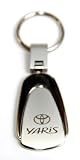 Toyota Yaris Chrome Teardrop Keychain Tear Drop Key Fob Ring Official Licensed