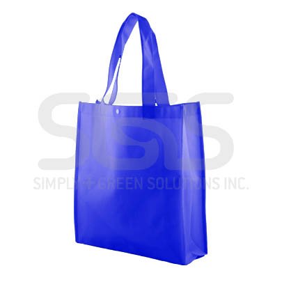 Reusable Grocery Tote Bag - Large 10 Pack - Royal Blue