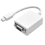 Produkt-Bild: Vivanco Mini DisplayPort / VGA Adapter (Mini DisplayPort Stecker - VGA Buchse), wei&szlig;