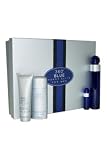 360 Blue by Perry Ellis for Men - 4 Pc Gift Set 3.4oz EDT spray, 3oz After Shave Balm, 2.75oz Deodorant Stick, 7.5ml EDT Spray