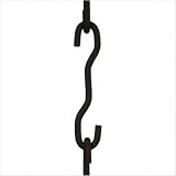 6" Dark Wrought Iron Hanger Links (Set of 8)