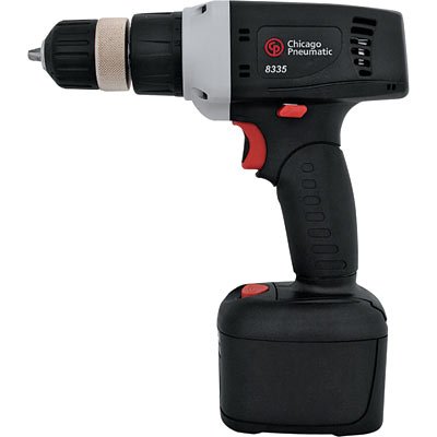 Chicago Pneumatic CP8335L 3/8-Inch 12 Volt Cordless Drill Kit with Lithium Batteries