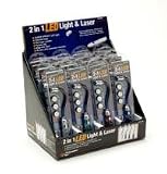 2 IN 1 LED LIGHT & LASER