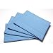 4 Blue Ultra Microfiber Pads