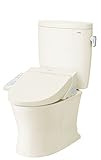 【取替交換付き(北海道)】 TOTO トイレ セット品:便器+ウォシュレットK2 (TCF8CK65)  戸建向け パステルアイボリー EXK200033(THK)