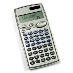 AtivaTM AT-36 Scientific Calculator, Dual Powered, (Silver)