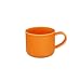 Kitchen & Housewares : Cafe Style Mug 14oz. 4/SET - ORANGE