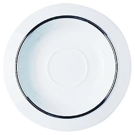 Alessi Filetto Saucer for Coffee Cup, Set of 6 (TAC3/88)