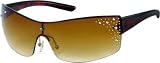 Ladies Italian Designer Sunglasses 8009 Brown