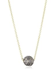 Sethi Couture "Beads Of Paradise" Cognac Diamond Yellow Gold Necklace