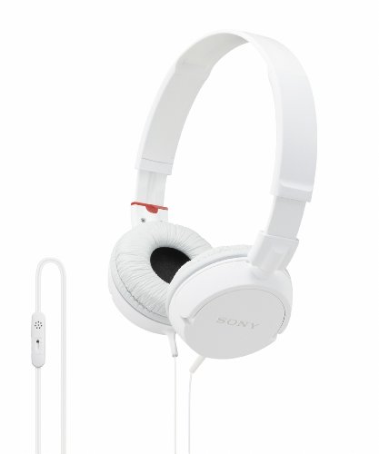 Sony DRZX102DPVW.CE7 PC-Kopfh&ouml;rer (100 dB, 2,5 m Kabell&auml;nge) wei&szlig;