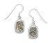 Abalone Shell French Wire Earrings