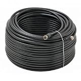 Buy 100FT F-f RG6 Patch Cable Blk Premium Retail Blister Pack
