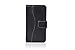 Bear Motion Genuine Lambskin Leather Case for HTC ONE M7 - Black