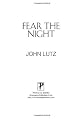 Fear The Night