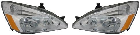 EAGLE EYES PAIR SET RIGHT &amp; LEFT HEADLIGHTS HEADLAMPS LIGHTS LAMPS COMB