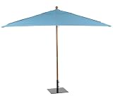 Rectangular 10 &acute; Market Umbrella - Canvas Aruba - B000WAC2RM