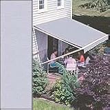 SunSetter 16 FT. Motorized Smoke Blue Super PRO Retractable Awning with 5 Acc.