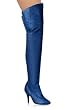 Legend-8868, 4 Inch Pull-On Thigh BT W/ Elasticated Gusset