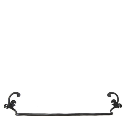Ballarat II Wrought Iron Leaf Towel Bar 26