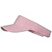 Pro Style Cotton Twill Washed Visor - Light Pink