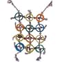 Planet Pleasures Bamboozler Climbing Net 27in x 14in Large Bird Toy