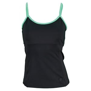 Fila Women`s Collezione Cami Tennis Tank Black