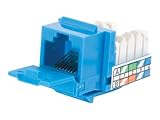 New Cables To Go CAT5E 90 KEYSTONE JACK BLUE Designed For Superior Performance High Quality