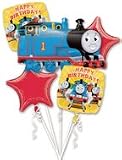 THOMAS THE TANK BIRTHDAY PARTY BALLOONS BOUQUET