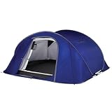 Quechua(ケシュア) 2 SECONDS IIII BLUE 4人用 1106389の画像