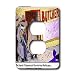 Londons Times Funny Cow Cartoons - Al Capone Parody With Cows - Light Switch Covers - 2 plug outlet cover