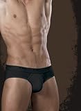 C-in2 Posh Low No Show Brief for Men - Black