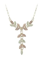 Black Hills Gold Leaf Necklace