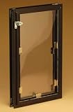 Hale Giant Door Mount - Flap size 15 1/2 x 27 1/2 - Bronze - Single Flap