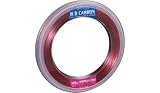 HD Carbon Fluorocarbon Leader Disappearing Pink 100yd Skein 60lb Test - Yo-Zuri Lures HD60LB-DP-100, Fishing Terminal Tackle