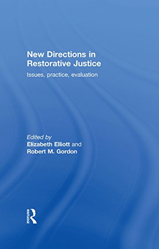 New Directions in Restorative Justice