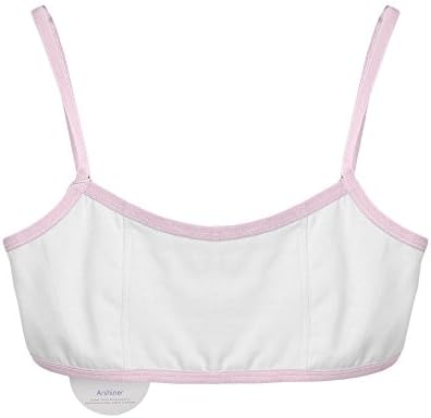 wallcart Women`s Lace Vest Sleep Bra Crop Top Sports Padded Boob Tube Leisure (Pink)