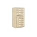 Salsbury Industries 3809S-07SFP Surface Mounted Horizontal 4C Mailbox, Sandstone