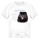 Chow Chow BLACK Human Trainer Adult T Shirt