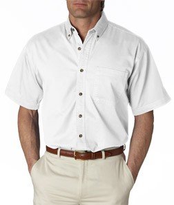 Ultraclub 8965 UC Mens S/S Denm Shirt