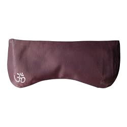 (Price/piece)GOGO Premium Mauve Yoga Eye Pillow w/Organic Flax Seed & Lavender, Sleep Eye Pillow, Yoga Pillow