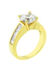 Classic Baguette Gold Anniversary Ring
