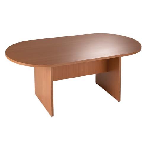 Oval Conference Table,72x36x29-1/2,Mahogany