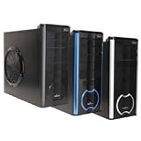 ENERMAXUSA ECA3052-B CHAKRA NO Power Supply System Cabinet - Black with Black aluminum