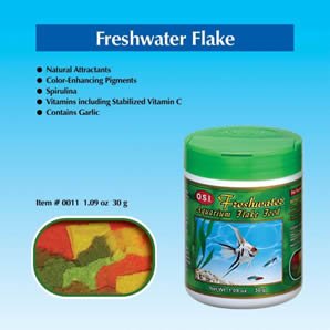 OSI Marine Lab Freshwater Flake Fish Food 1.09oz